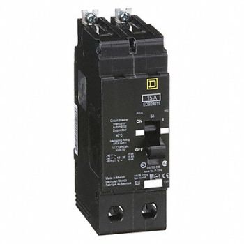 SQUARE D Circuit Breaker 15A Bolt On 277/480V 2P, 3TW22