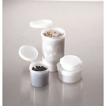 DYNALON Sample Container 30mL Plastic Wide PK100, 3TWP9