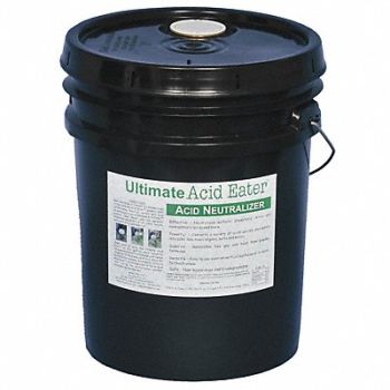 ULTIMATE ACID EATER Chemical Neutralizer Acids 5 gal., 3TYK7