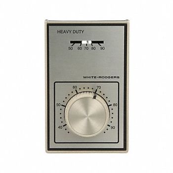 EMERSON Line Volt NP Analog Tstat 1H Beige SPDT, 3TZ43