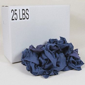 GRAINGER APPROVED Cloth Rag Reclaimed Size Varies, 3U587