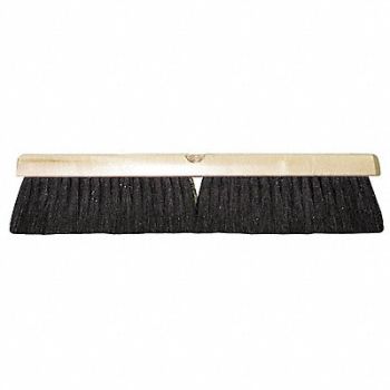 TOUGH GUY Push Broom Head Threaded 18 Sweep Face, 3U775