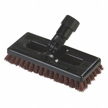 TOUGH GUY Scrub Brush 8 in L Brown, 3U780