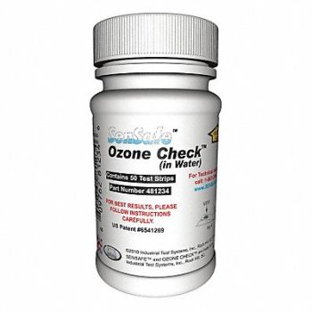 INDUSTRIAL TEST SYSTEMS Test Strips Ozone 0 to 0.5ppm PK50, 3UCW5