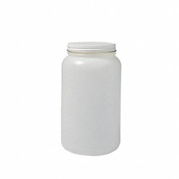 DYNALON Jar 4L Plastic Wide PK24, 3UDH6