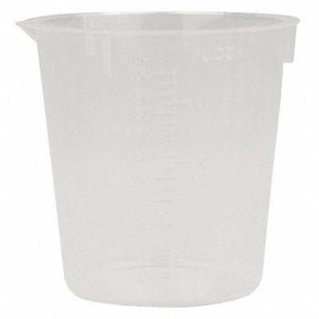 LAB SAFETY SUPPLY Disposable Beakers 100mL PK100, 3UDJ3