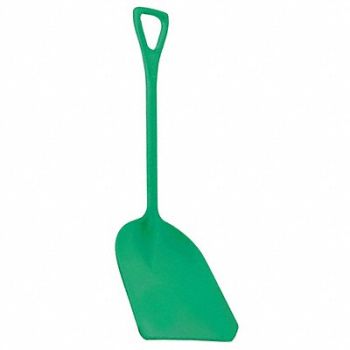 REMCO E9549 Hygienic Shovel Green 14 x 17 In 42 In L, 3UE28