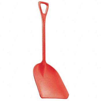 REMCO E9549 Hygienic Shovel Red 14 x 17 In 42 In L, 3UE30