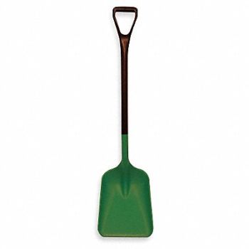 REMCO Industrial Shovel 10-1/2 in W Green, 3UE40