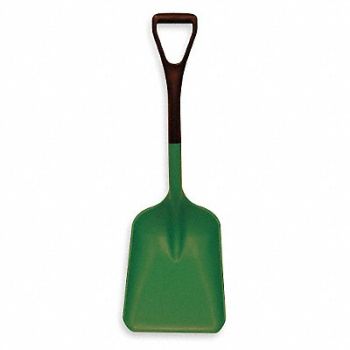 REMCO Industrial Shovel 10-1/2 in W Green, 3UE42