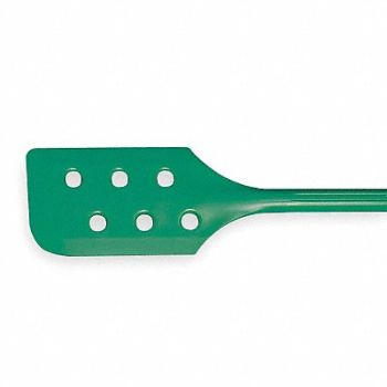 REMCO F9104 Mixing Paddle w/Holes Green 6 x 13 In, 3UE56