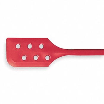 REMCO F9104 Mixing Paddle w/Holes Red 6 x 13 In, 3UE58