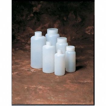 GRAINGER APPROVED Precleaned Bottle 250mL Narrow PK24, 3UEG1