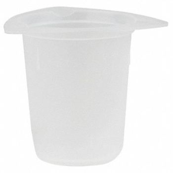 TRI-POUR Graduated Disp Beaker 1000mL PP PK100, 3UEK6
