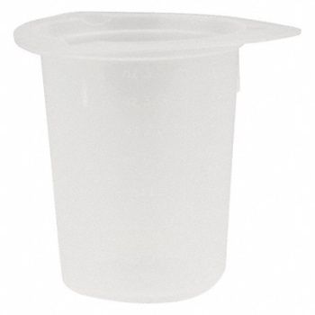 GRAINGER APPROVED Graduated Disp Beaker 100mL PP PK100, 3UEJ3
