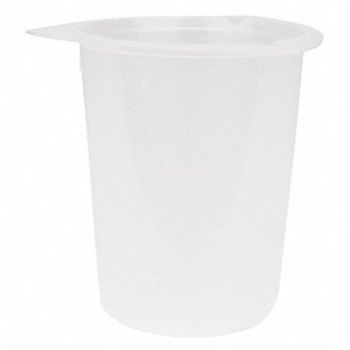 TRI-POUR Graduated Disp Beaker 800mL PP PK100, 3UEK3
