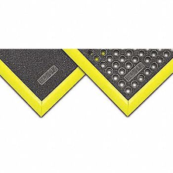 NOTRAX Mat Ramp Yellow 2 x 5ft., 3UER2