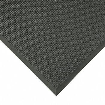 NOTRAX Antifatigue Mat Black 2ft. x 3ft., 3UFC1