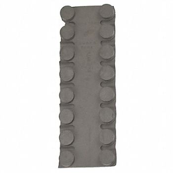 WEARWELL Mat Connector Black 9 L 7/8 Thick, 3UGA5