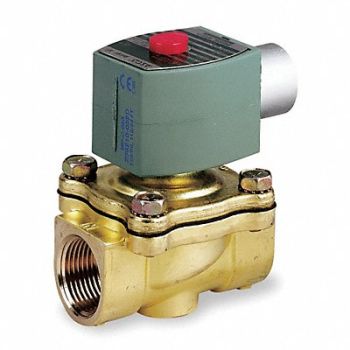 REDHAT Solenoid Valve Brass NC Air Inert Gas, 3UK70