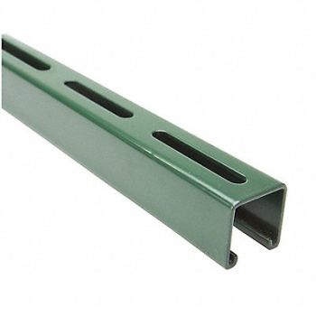 GRAINGER APPROVED Strut Channel Steel Overall L 10ft, 3ULW5