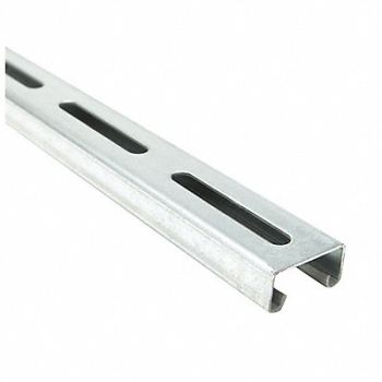 GRAINGER APPROVED Strut Channel Steel Overall L 10ft, 3ULW6