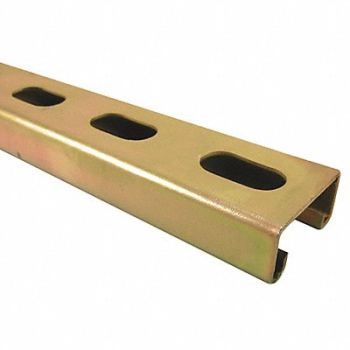 SUPERSTRUT Strut Channel Steel Overall L 20ft, 3ULX3