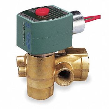 REDHAT QuickExhaust Solenoid Valve Brass NC Air, 3UM06