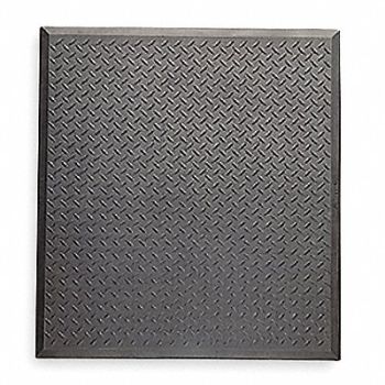 NOTRAX Antifatigue Mat Black 3ft. x 2ft. 7, 3UM41