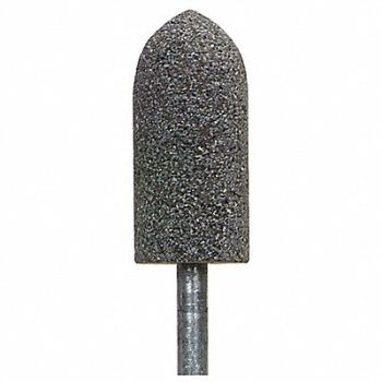 NORTON Resin Mounted Point 7/8 x 2in 30G, 3UN61