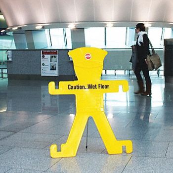 GRAINGER APPROVED Traffic Barriers with Stand, 3UTR5