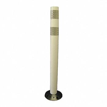 GRAINGER APPROVED H9744 Delineator Post Height 36 In White, 3UTX4