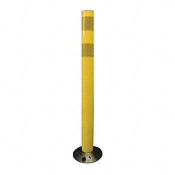 GRAINGER APPROVED H9744 Delineator Post Height 36 In Yellow, 3UTX5