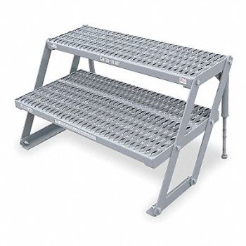 COTTERMAN Work Pltfrm Adjstbl Ht Stl 13 to 21 In H, 3UU94