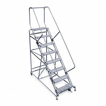COTTERMAN Rolling Ladder Hndrl Platfm 80 In H, 20Z449