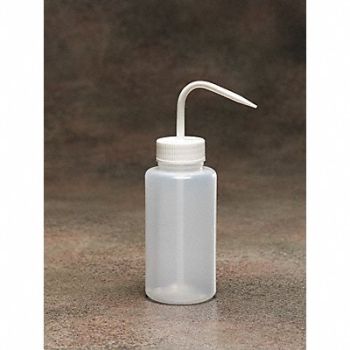 DYNALON Wash Bottle 1000mL Std Spout Plastic PK5, 3UUR6