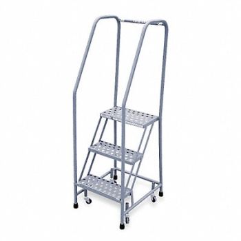 COTTERMAN Rolling Ldr Welded Hndrl Platfm 30In H, 3UY12
