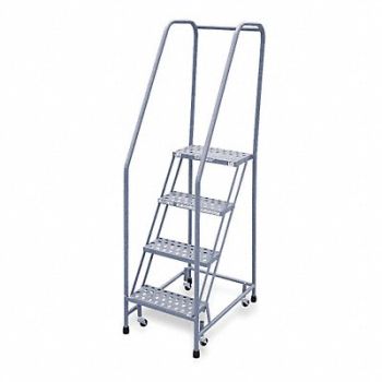 COTTERMAN Rolling Ldr Welded Hndrl Platfm 40In H, 6ZEY7