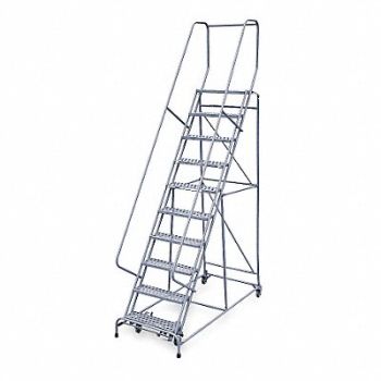 COTTERMAN Rollng Ldr Assmbld Hndrl Platfm 100 In H, 6ZEU7