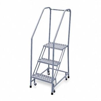 COTTERMAN Rolling Ldr Welded Hndrl Platfm 30In H, 3UY22
