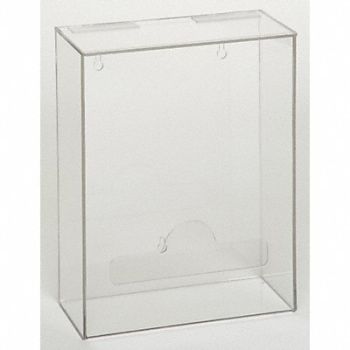 CONDOR Hairnet Dispenser Clear PETG 8.125 in W, 3UZF9