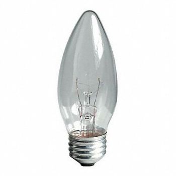 CURRENT Incandescent Bulb B13 170 lm 25W PK2, 3VA47