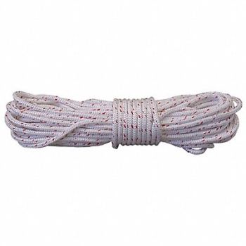 ALL GEAR Climbing Rope PES 5/8 in Dia 120 ft L, 9CW70