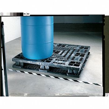GRAINGER APPROVED Pallet 4 000 lb 48 in L 48 in W Blue, 3VAT9