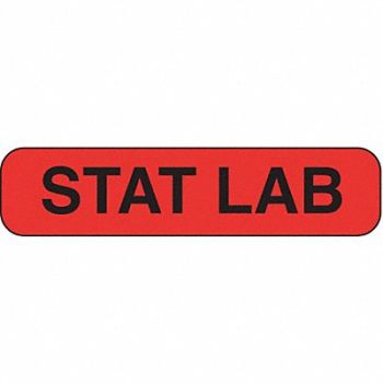 ROLL PRODUCTS Label 3/8 in x 1 1/2 in Paper PK1000, 3VCE3