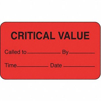 ROLL PRODUCTS Label 1-3/4 in W PK1000, 3VCE6