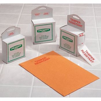 ROLL PRODUCTS Securty Tampr Rsist Lbl 6.75x1.5in PK100, 3VCK4