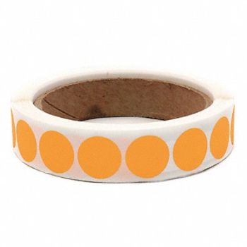 GRAINGER APPROVED Shipping Dot Label 3/4 in W PK1000, 3VCN2