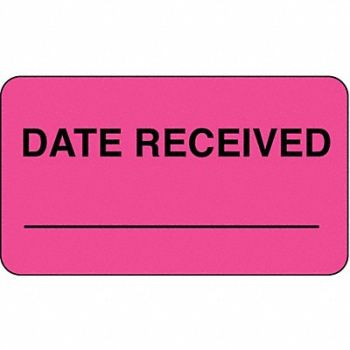 ROLL PRODUCTS Label 1 in H 1-3/4 in W PK1000, 3VDJ8