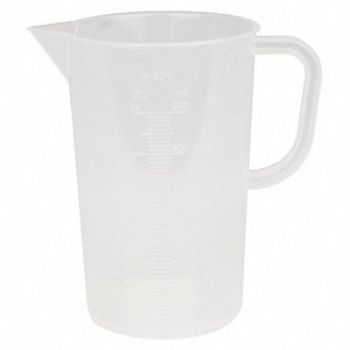 DYNALON Graduated Beaker with Handle 500mL PP, 3VDV3